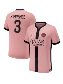 Paris Saint-Germain Presnel Kimpembe #3 Ausweichtrikot 2024-25 Kurzarm